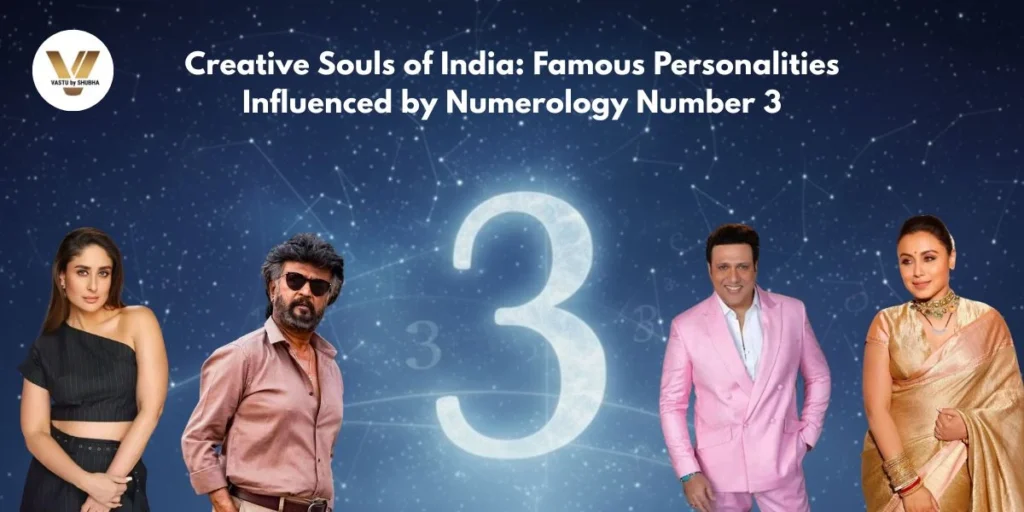 numerology number 3 celebrities